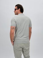 Tricou polo basic din bumbac - imagine 3