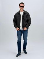 Jachetă din fâș cu buzunar diagonal - imagine 18