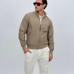 Jachetă bomber din fâș