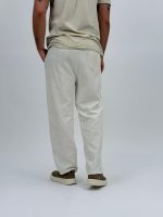 Pantalon din bumbac cu șnur în talie - imagine 7