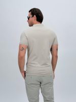 Tricou polo basic din bumbac - imagine 7