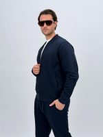 Jachetă bomber din jerse - imagine 11