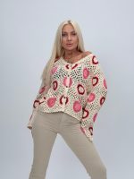 Cardigan croșetat cu model - imagine 14