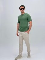 Tricou polo din jerse - imagine 5