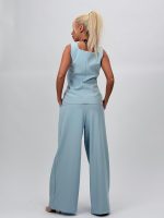 Set vestă și pantalon cu butoni aurii - imagine 41