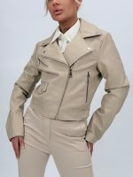 Jachetă din ecopiele - imagine 22