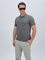 Tricou polo basic din bumbac - imagine 9