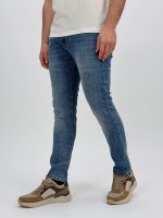 Jeans slim fit albastru - imagine 3