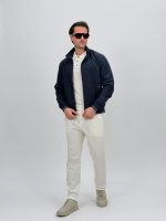 Jachetă bomber din fâș - imagine 13