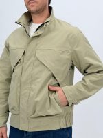 Jachetă din fâș cu buzunar diagonal - imagine 10