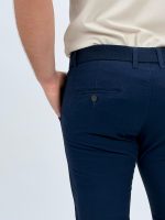 Pantalon TH din bumbac și curea - imagine 14