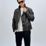 Jachetă din ecopiele biker