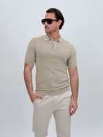 Tricou polo din jerse - imagine 2