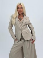 Sacou office cu broșă - imagine 2