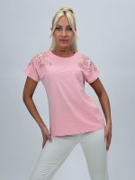 Tricou raglan din bumbac accesorizat - imagine 6