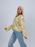 Cardigan croșetat cu model - imagine 11