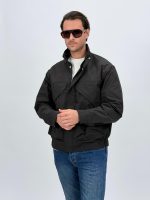 Jachetă din fâș cu buzunar diagonal - imagine 15