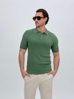 Tricou polo din jerse - imagine 6