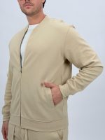 Jachetă bomber din jerse - imagine 4