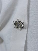 Set din tricot cardigan cu mânecă scurtă și pantalon - imagine 7