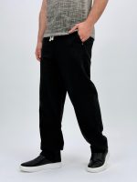 Pantalon din bumbac cu șnur în talie - imagine 16