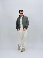 Jachetă bomber din fâș - imagine 20