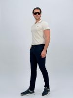 Pantalon TH din bumbac și curea - imagine 16