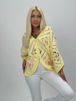 Cardigan croșetat - imagine 10