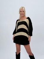 Bluză din tricot cu lurex