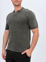 Tricou polo din jerse cu model 3D - imagine 13