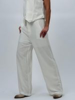 Set vestă și pantalon din in - imagine 4