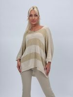 Bluză din tricot cu lurex - imagine 6