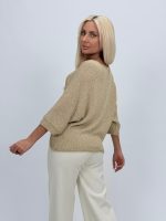 Cardigan din tricot cu lurex - imagine 4