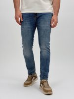 Jeans slim fit albastru - imagine 2