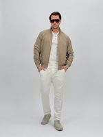 Jachetă bomber din fâș - imagine 6