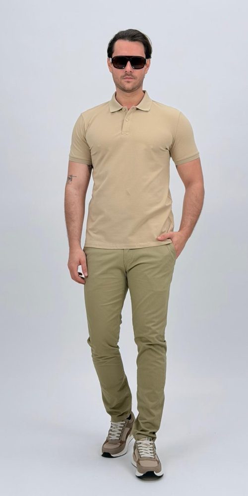 Pantalon TH basic din bumbac