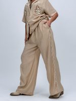 Set cămașă și pantalon cu broderie - imagine 16