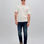Jeans bleumarin slim fit