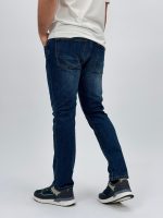 Jeans slim fit bleumarin - imagine 5