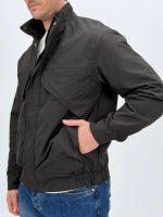 Jachetă din fâș cu buzunar diagonal - imagine 16