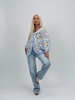 Cardigan croșetat - imagine 8