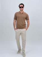 Tricou polo din jerse cu model 3D - imagine 6