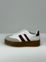 Pantof sneaker cu talpa maro - imagine 6