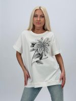 Tricou din bumbac cu imprimeu - imagine 2