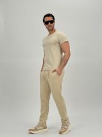 Tricou din bumbac cu decolteu la baza gâtului - imagine 4