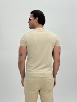 Tricou din bumbac cu decolteu la baza gâtului - imagine 2