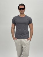 Tricou din bumbac cu decolteu la baza gâtului - imagine 5