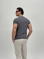 Tricou din bumbac cu decolteu la baza gâtului - imagine 7