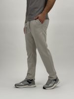 Pantalon din bumbac cu șnur - imagine 4