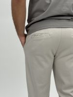 Pantalon din bumbac cu șnur - imagine 7